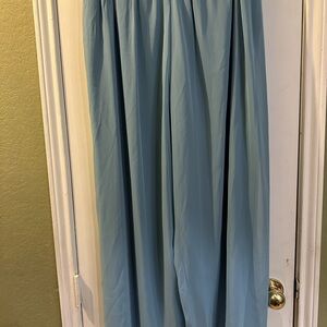Alex Evenings Light Blue A-Line Formal Pants
